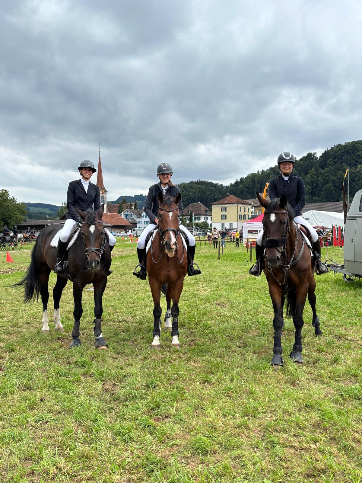 Egnacher Junioren und ihre Pferde in guter Form